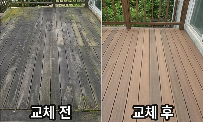펜션 · 전원주택 데크시공 사례
